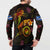 Marshall Islands Button Sweatshirt Octopus Plumeria Polynesian Tattoo