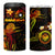 Marshall Islands 4 in 1 Can Cooler Tumbler Octopus Plumeria Polynesian Tattoo