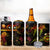 Marshall Islands 4 in 1 Can Cooler Tumbler Octopus Plumeria Polynesian Tattoo