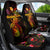 Marshall Islands Car Seat Cover Octopus Plumeria Polynesian Tattoo