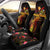 Marshall Islands Car Seat Cover Octopus Plumeria Polynesian Tattoo