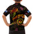 Marshall Islands Family Matching Off Shoulder Maxi Dress and Hawaiian Shirt Octopus Plumeria Polynesian Tattoo