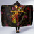 Marshall Islands Hooded Blanket Octopus Plumeria Polynesian Tattoo
