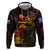 Marshall Islands Hoodie Octopus Plumeria Polynesian Tattoo