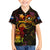 Marshall Islands Kid Hawaiian Shirt Octopus Plumeria Polynesian Tattoo