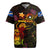 Marshall Islands Rugby Jersey Octopus Plumeria Polynesian Tattoo