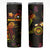 Marshall Islands Skinny Tumbler Octopus Plumeria Polynesian Tattoo