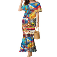 Custom The Philippines 126th Independence Anniversary Mermaid Dress Art Style