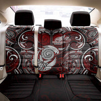 New Zealand Aotearoa Rugby Back Car Seat Cover Maori Fern Tattoo Art DT02 - Polynesian Pride