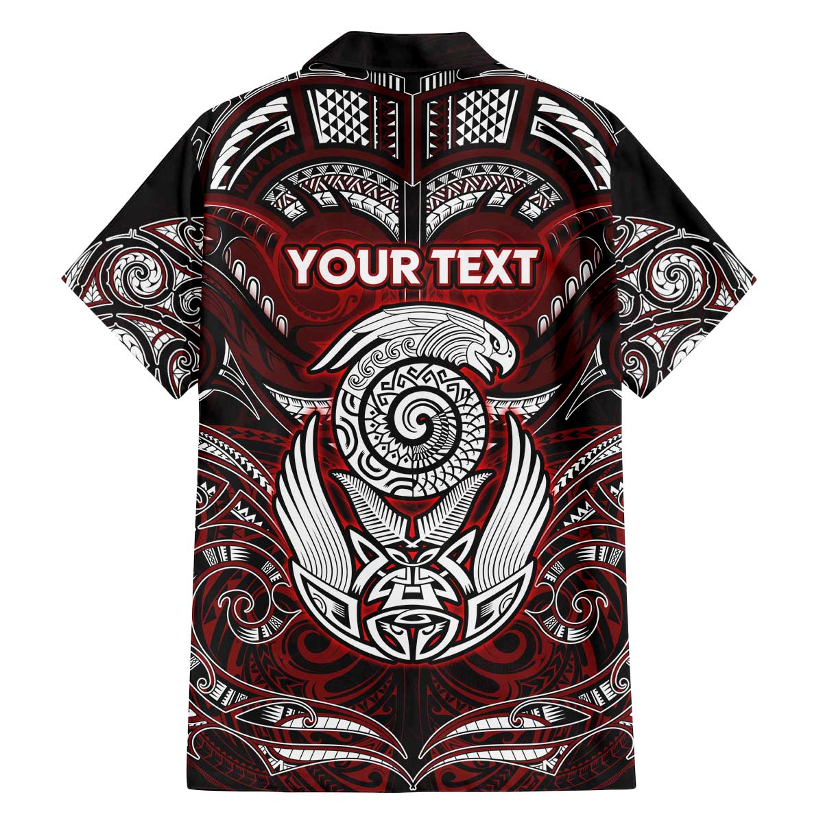 Personalized New Zealand Aotearoa Rugby Family Matching Off The Shoulder Long Sleeve Dress and Hawaiian Shirt Maori Fern Tattoo Art DT02 - Polynesian Pride