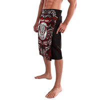 Personalized New Zealand Aotearoa Rugby Lavalava Maori Fern Tattoo Art