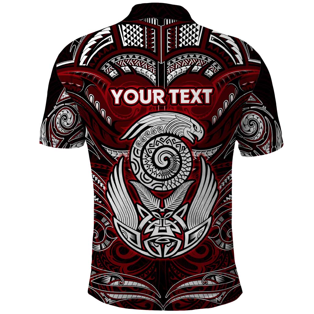 Personalized New Zealand Aotearoa Rugby Polo Shirt Maori Fern Tattoo Art DT02 - Polynesian Pride