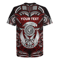 Personalized New Zealand Aotearoa Rugby Rugby Jersey Maori Fern Tattoo Art DT02 - Polynesian Pride