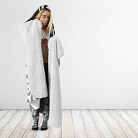 NZ Aotearoa Rugby Hooded Blanket New Zealand Silver Fern DT02 - Polynesian Pride