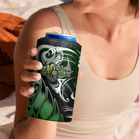 Warriors Maori Darts 4 in 1 Can Cooler Tumbler New Zealand Darts Silver Fern DT02 - Polynesian Pride