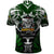 Personalised Warriors Maori Darts Polo Shirt New Zealand Darts Silver Fern