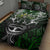 Warriors Maori Darts Quilt Bed Set New Zealand Darts Silver Fern