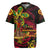 Custom Vanuatu 45th Independence Anniversary Rugby Jersey Flower Melanesian Namele Turtle - Polynesian Pride