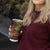 Vanuatu 45th Independence Anniversary Tumbler Cup Flower Melanesian Namele Turtle - Polynesian Pride