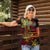Custom Vanuatu 45th Independence Anniversary Women Polo Shirt Flower Melanesian Namele Turtle - Polynesian Pride