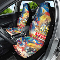 The Philippines 126th Independence Anniversary Car Seat Cover Art Style DT02 - Polynesian Pride