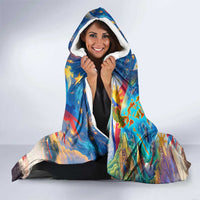 The Philippines 126th Independence Anniversary Hooded Blanket Art Style DT02 - Polynesian Pride