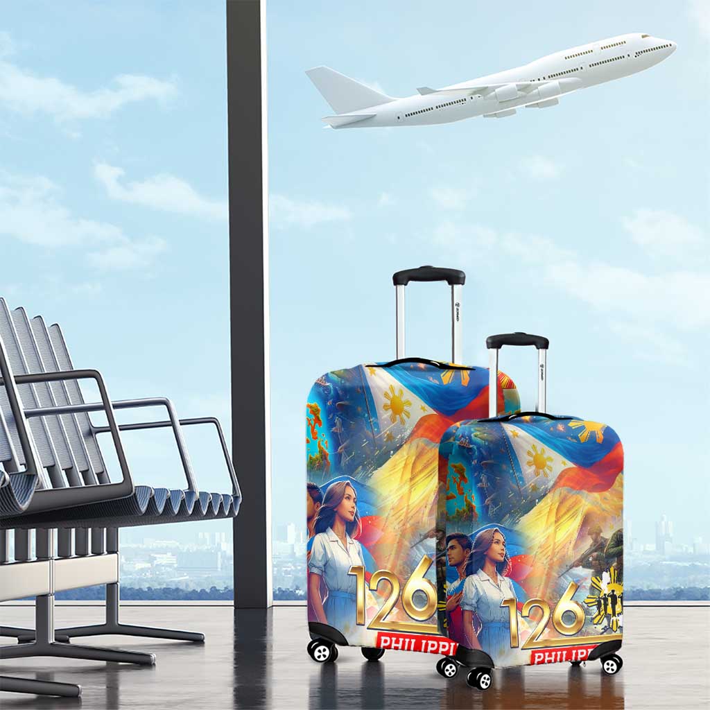 The Philippines 126th Independence Anniversary Luggage Cover Art Style - Polynesian Pride