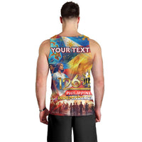 Custom The Philippines 126th Independence Anniversary Men Tank Top Art Style DT02 - Polynesian Pride