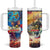 The Philippines 126th Independence Anniversary Tumbler With Handle Art Style - Polynesian Pride