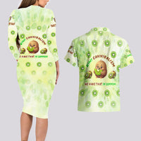 Kiwi Cannibalism Couples Matching Long Sleeve Bodycon Dress and Hawaiian Shirt New Zealand Kiwi Cute Bird Funny DT02 - Polynesian Pride