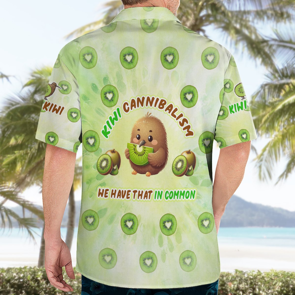 Kiwi Cannibalism Hawaiian Shirt New Zealand Kiwi Cute Bird Funny DT02 - Polynesian Pride