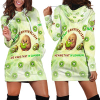 Kiwi Cannibalism Hoodie Dress New Zealand Kiwi Cute Bird Funny DT02 - Polynesian Pride