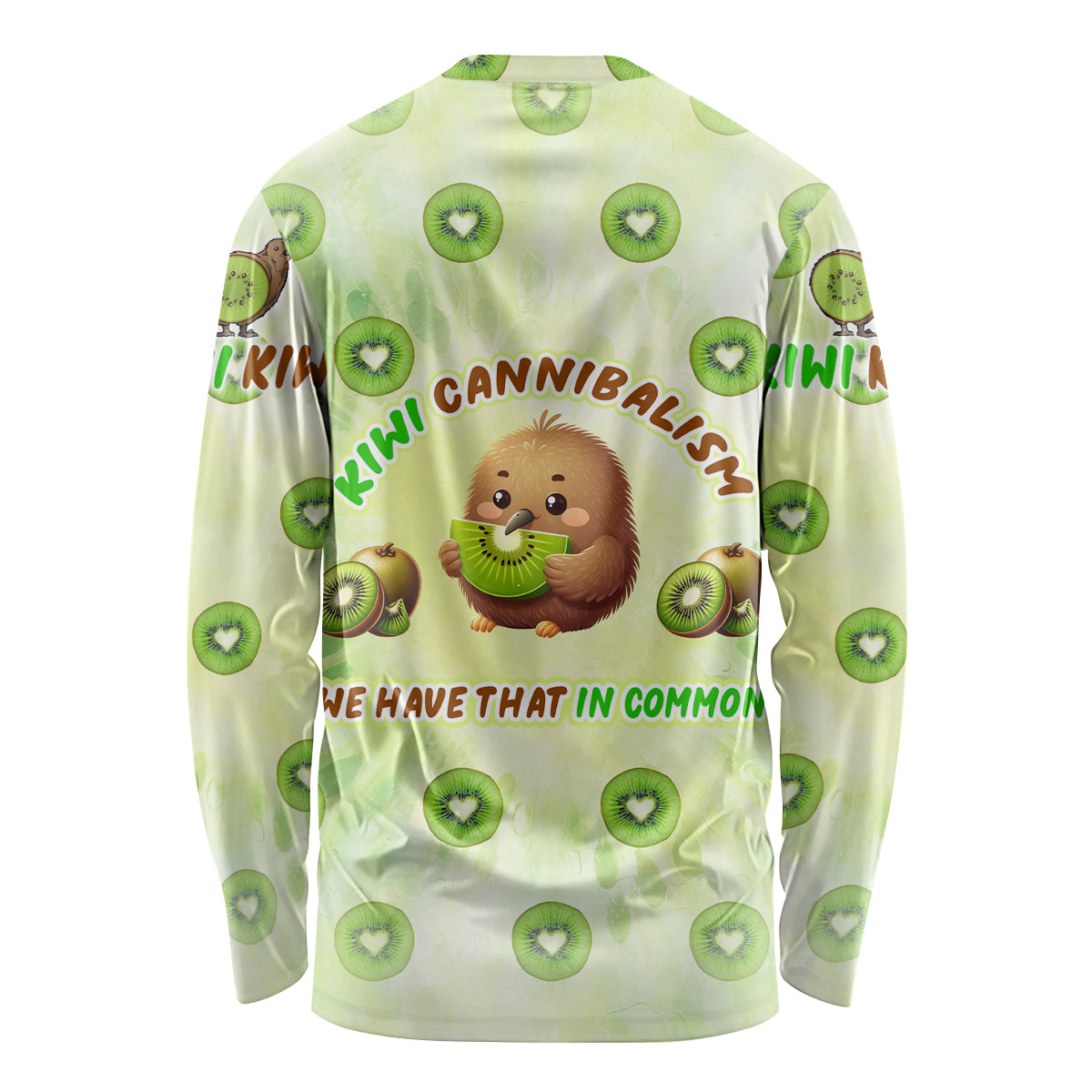 Kiwi Cannibalism Long Sleeve Shirt New Zealand Kiwi Cute Bird Funny DT02 - Polynesian Pride
