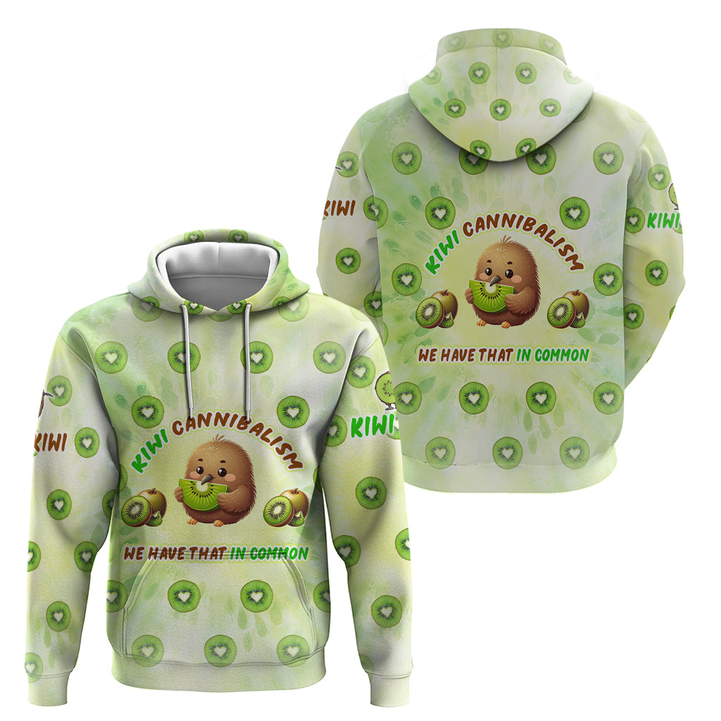 Kiwi Cannibalism Zip Hoodie New Zealand Kiwi Cute Bird Funny DT02 - Polynesian Pride