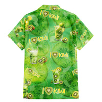 I Love Kiwi Family Matching Mermaid Dress and Hawaiian Shirt New Zealand Kiwi Fruit Summer Cocktail DT02 - Polynesian Pride