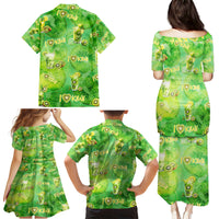 I Love Kiwi Family Matching Puletasi and Hawaiian Shirt New Zealand Kiwi Fruit Summer Cocktail DT02 - Polynesian Pride