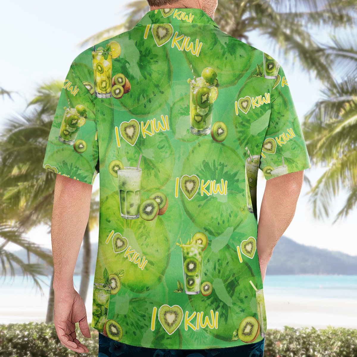 I Love Kiwi Hawaiian Shirt New Zealand Kiwi Fruit Summer Cocktail DT02 - Polynesian Pride