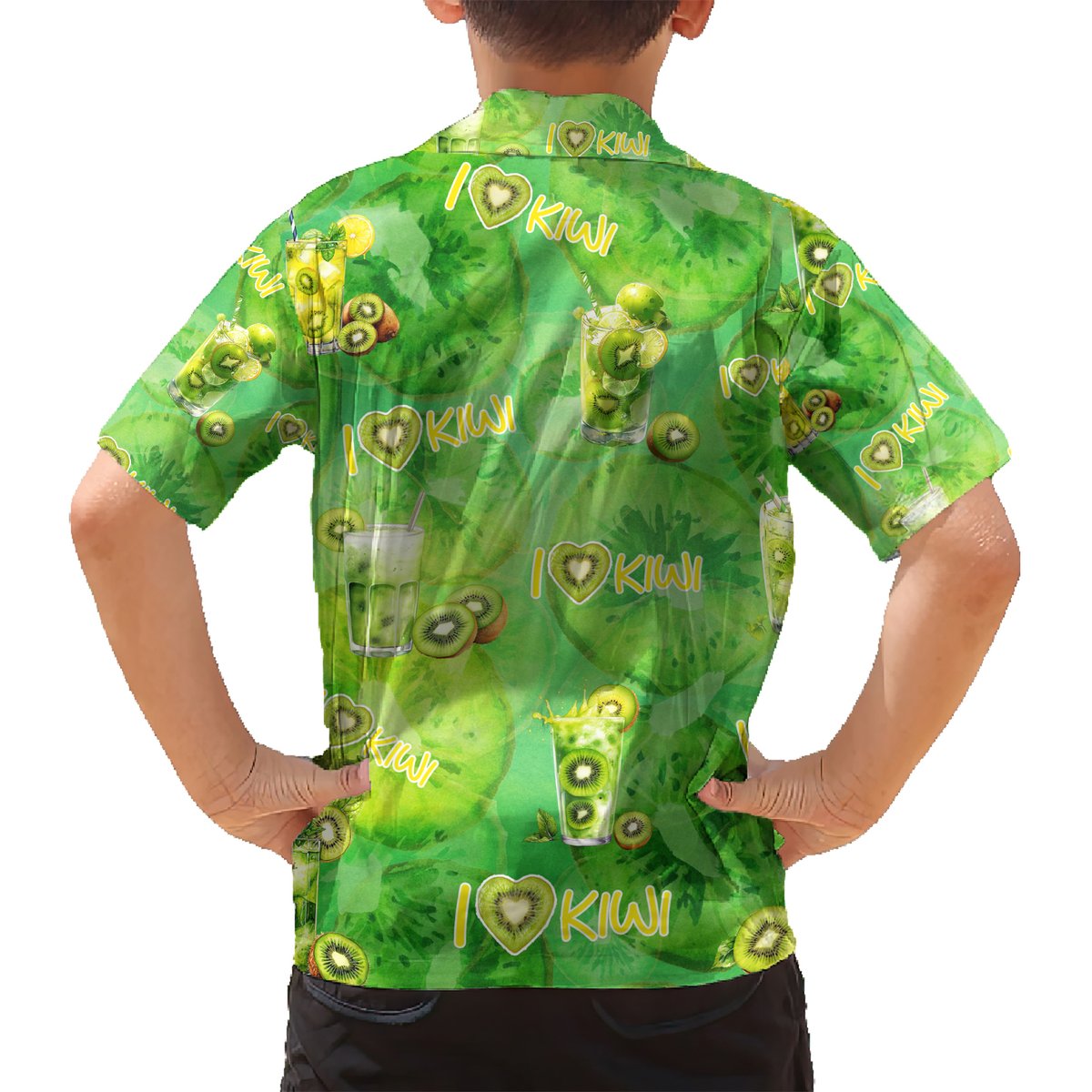I Love Kiwi Hawaiian Shirt New Zealand Kiwi Fruit Summer Cocktail DT02 - Polynesian Pride