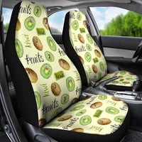 Kiwi Cute Humorous Car Seat Cover New Zealand Fruit