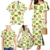 Kiwi Cute Humorous Family Matching Mermaid Dress and Hawaiian Shirt New Zealand Fruit DT02 - Polynesian Pride
