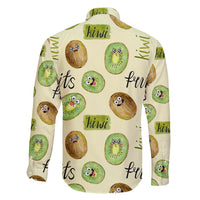 Kiwi Cute Humorous Family Matching Mermaid Dress and Hawaiian Shirt New Zealand Fruit DT02 - Polynesian Pride