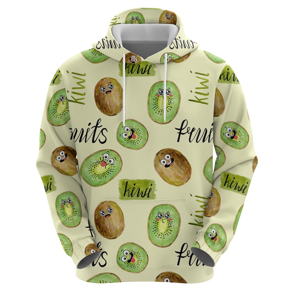 Kiwi Cute Humorous Zip Hoodie New Zealand Fruit DT02 - Polynesian Pride