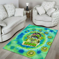 Just a Girl Who Loves Kiwis Area Rug New Zealand Tie Dye DT02 - Polynesian Pride
