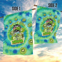 Just a Girl Who Loves Kiwis Garden Flag New Zealand Tie Dye DT02 - Polynesian Pride