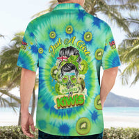 Just a Girl Who Loves Kiwis Hawaiian Shirt New Zealand Tie Dye DT02 - Polynesian Pride