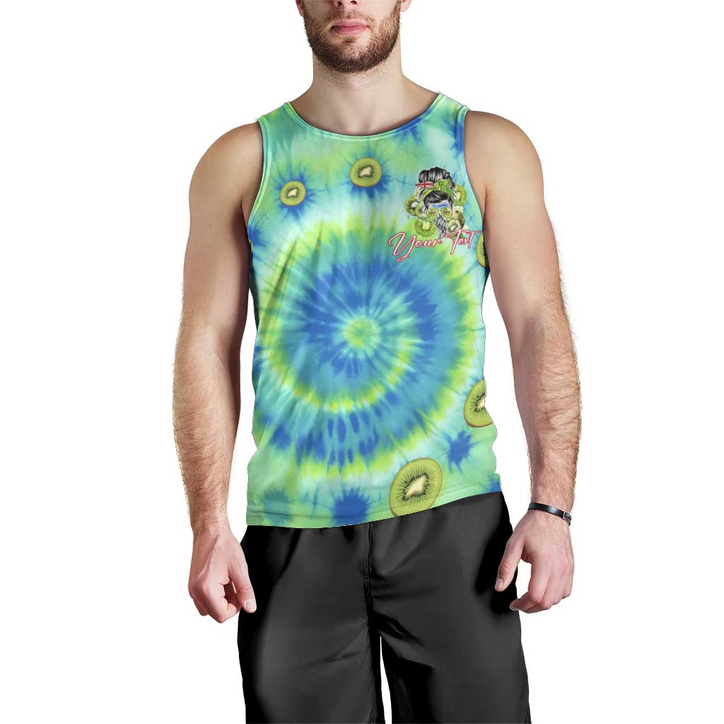 Just a Girl Who Loves Kiwis Men Tank Top New Zealand Tie Dye DT02 - Polynesian Pride