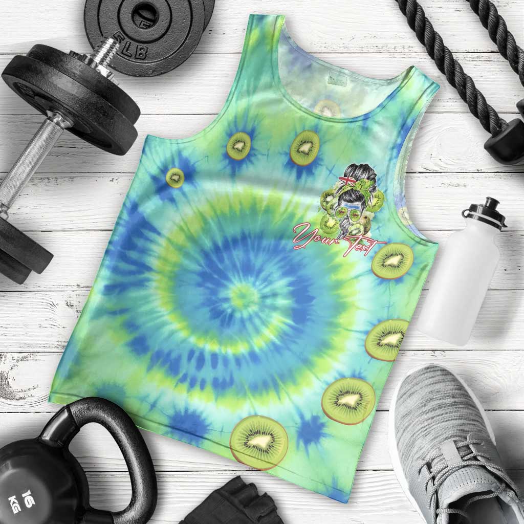 Just a Girl Who Loves Kiwis Men Tank Top New Zealand Tie Dye DT02 - Polynesian Pride