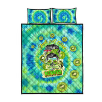Just a Girl Who Loves Kiwis Quilt Bed Set New Zealand Tie Dye DT02 - Polynesian Pride
