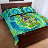 Just a Girl Who Loves Kiwis Quilt Bed Set New Zealand Tie Dye DT02 - Polynesian Pride
