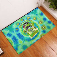 Just a Girl Who Loves Kiwis Rubber Doormat New Zealand Tie Dye DT02 - Polynesian Pride